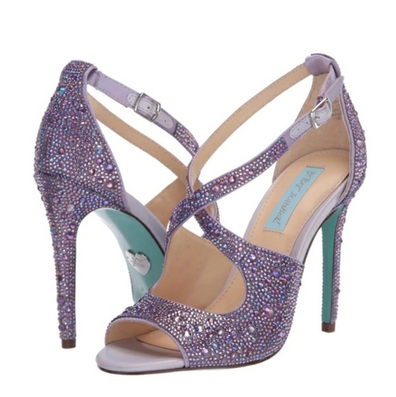 Betsey Johnson Shoes - Betsey Johnson Open Toe Heels